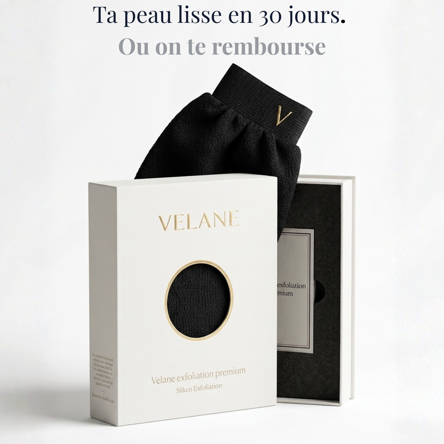 Guante exfoliante facial velane