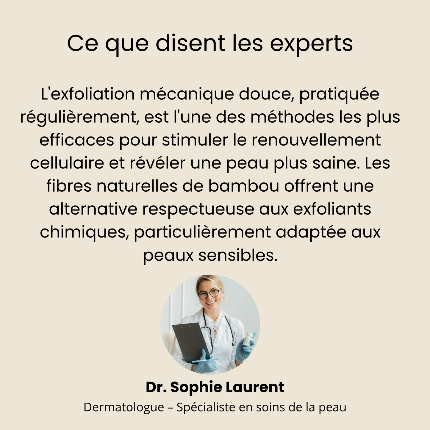 Serviettes exfoliante