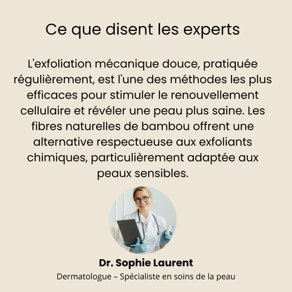 Serviettes exfoliante